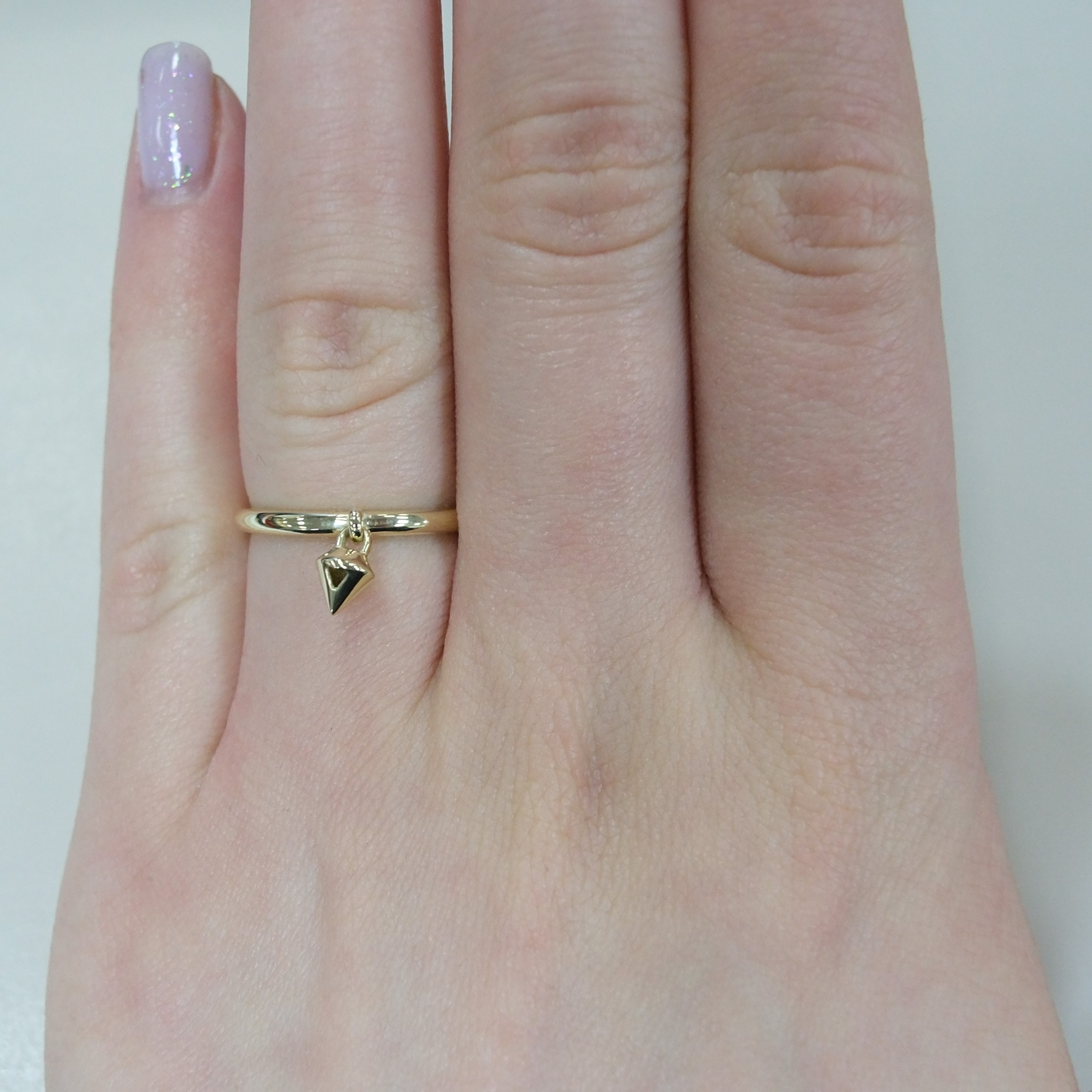 Кольцо из желтого золота